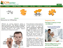 Tablet Screenshot of cpawriter.com